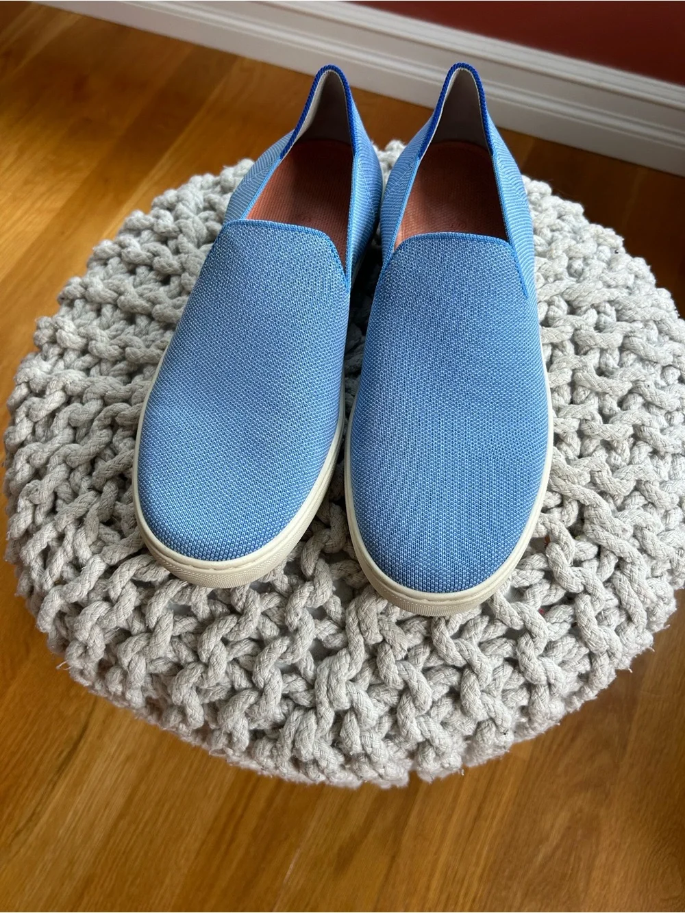 Rothy’s Slip on sneakers in color Boardwalk. Size 10.5